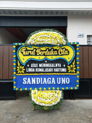 Papan Bunga Duka di Kakaskasen